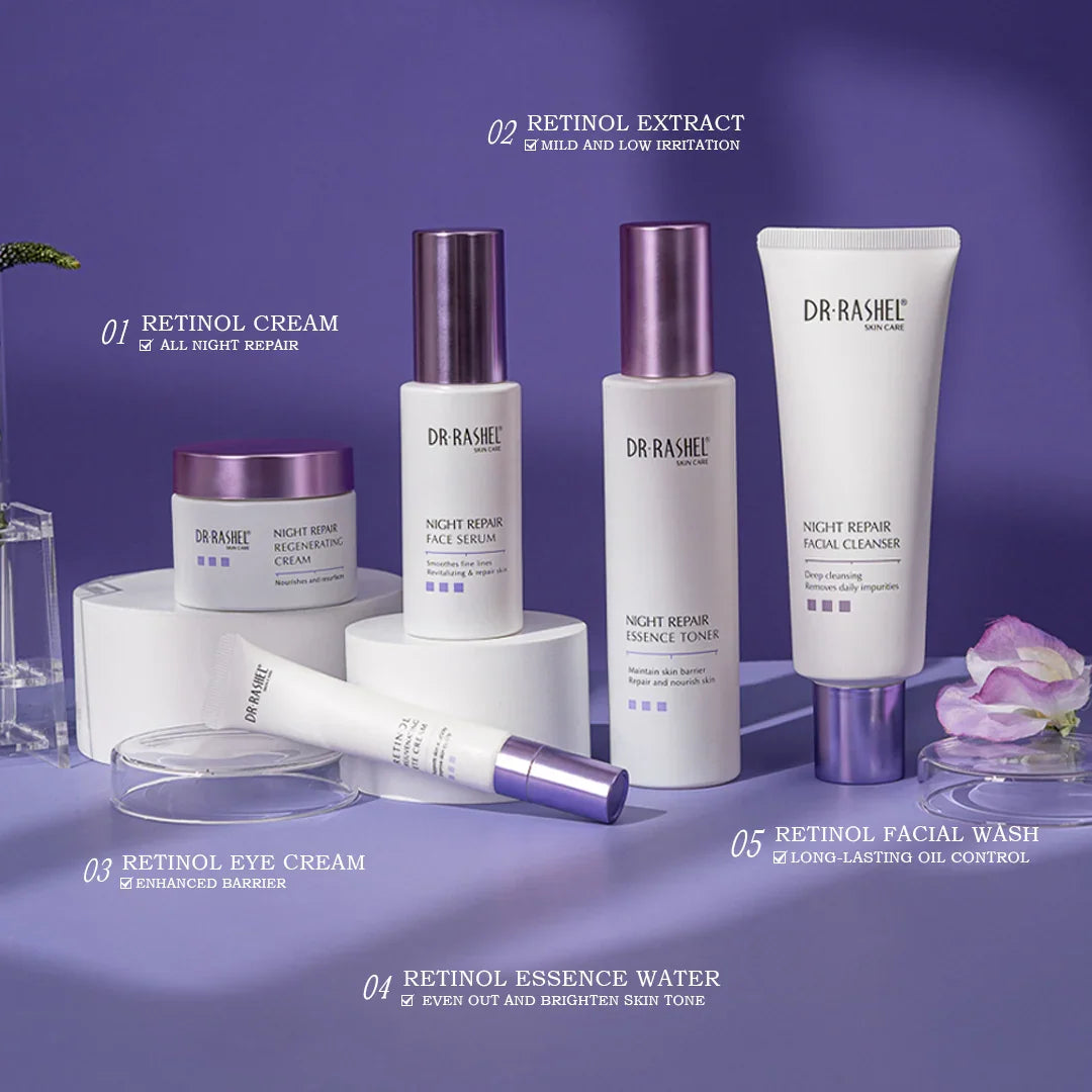 Dr.Rashel Retinol Night Repair Youth-Activating Skin Care Set
