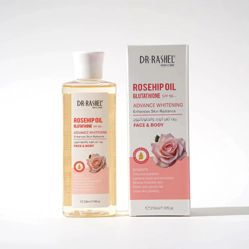 Dr.Rashel Rosehip Oil Advance Brightening Face & Body SPF50 - 210ml