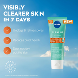 Nivea Clear Up Face Scrub - 75ml