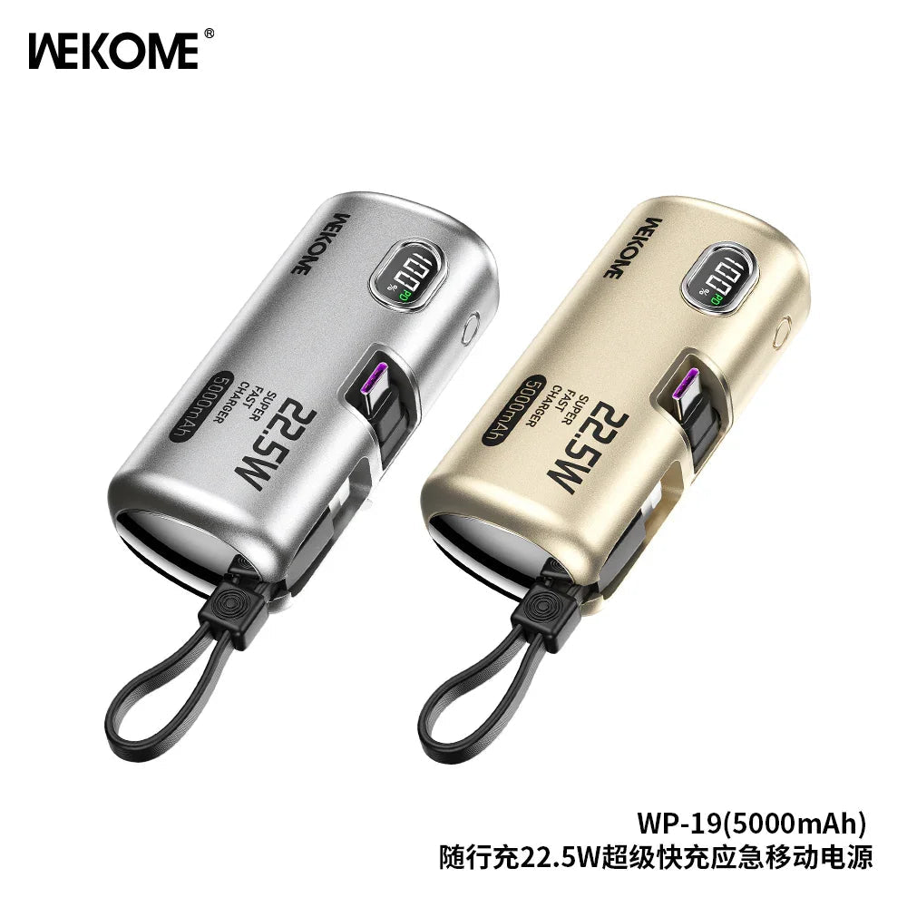 Wekome 22.5W Emergency Power Bank 5000mAh WP-19