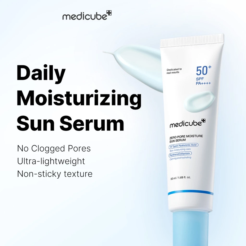 مصل ميديكيوب زيرو بور المرطب والواقي من الشمس بعامل حماية SPF 50+ - 50 مل