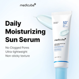 مصل ميديكيوب زيرو بور المرطب والواقي من الشمس بعامل حماية SPF 50+ - 50 مل