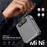 HMT 35W Mini Fast Charging Power Bank 10000mAh PB-1001