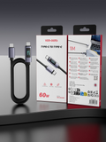 VEN-DENS 60W Type C To Type C Data Cable VD-DCN05
