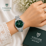 Viguer Stainless Steel Analog Women's Watch - 2008L