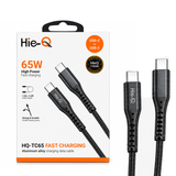 Hie-Q USB-C to Type-C Fast Charging Data Cable - HQ-TC65