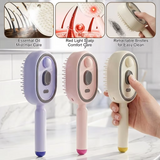 Electric Spray Retractable Cushion Comb - JY603
