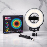 RGB Fill Light Ring Light with Mobile Holder - MJ-171