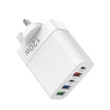Zesomte 5-Port Fast Charger Adapter - CH PD12