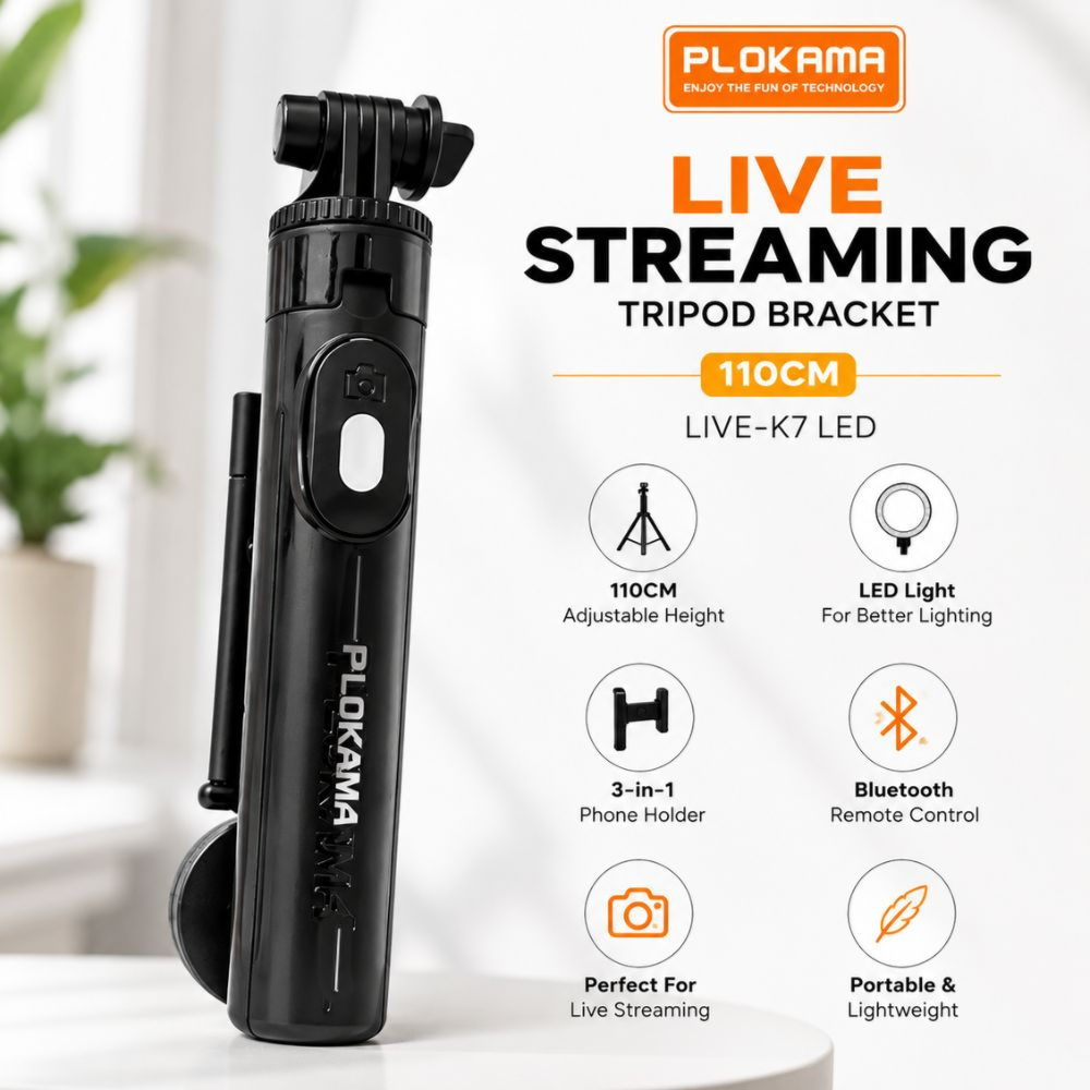Plokama Live Streaming Bracket 110CM - CR2032