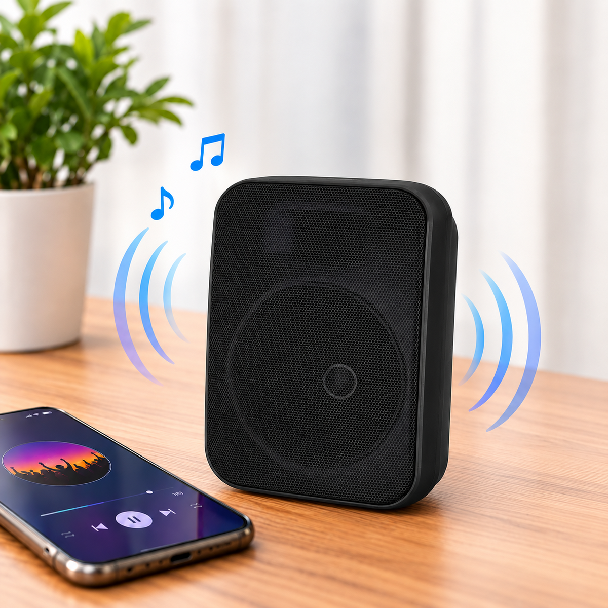 Portable Bluetooth Mobile Speaker & Light System - MS-2649BT