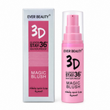 أحمر خدود 3D Super Stay مقاوم للماء من Ever Beauty - 40 مل