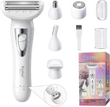 Kemei 5-in-1 Rechargeable Women's Electric Shaver - KM275
