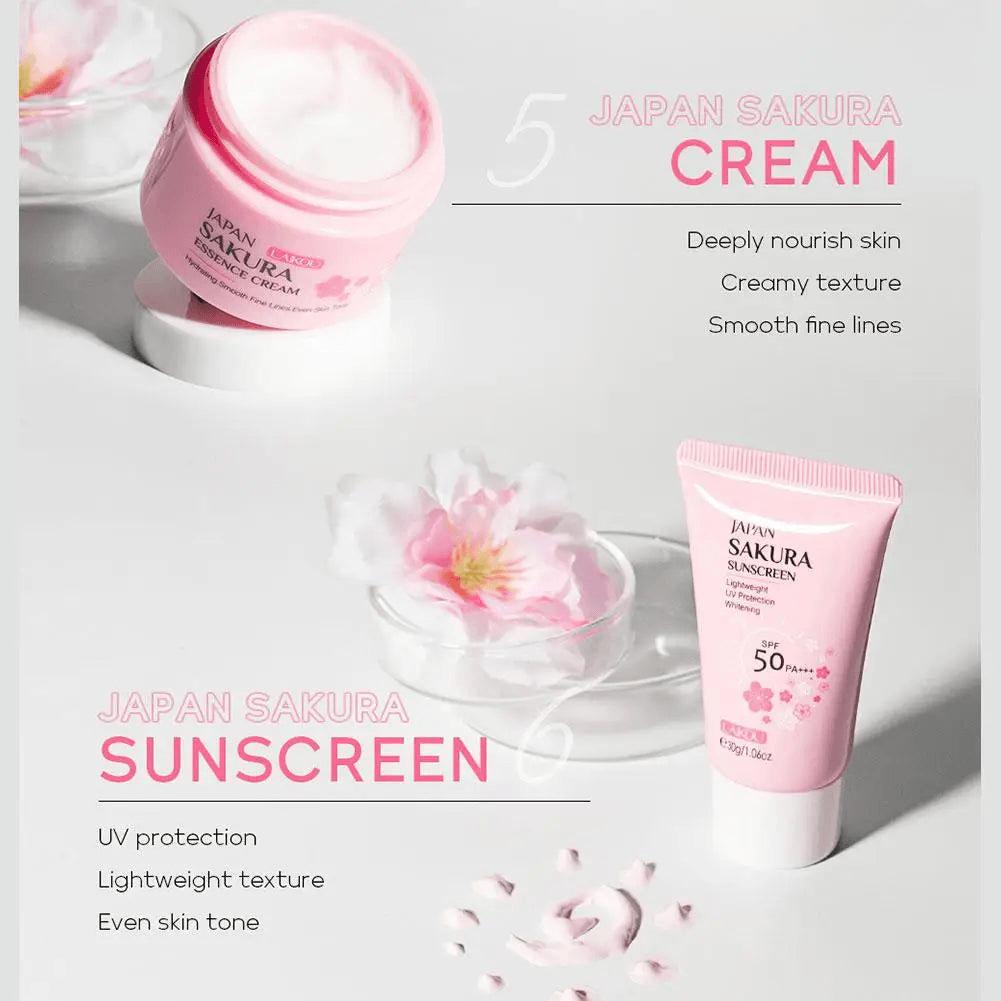 Laikou Japan Sakura Skin Care Set