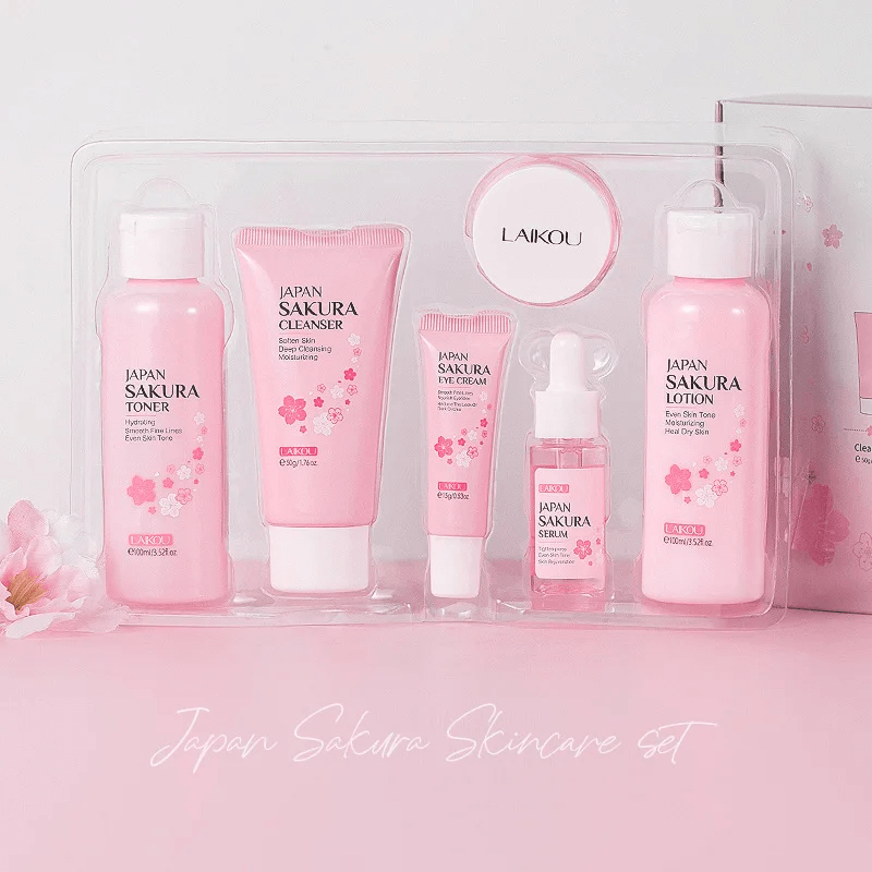 Laikou Japan Sakura Skin Care Set