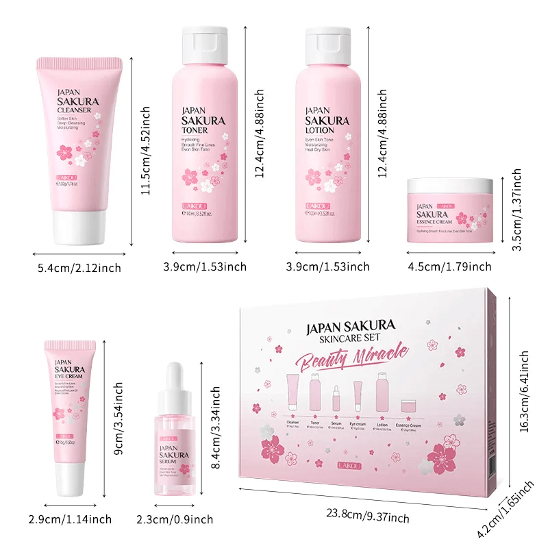 Laikou Japan Sakura Skin Care Set