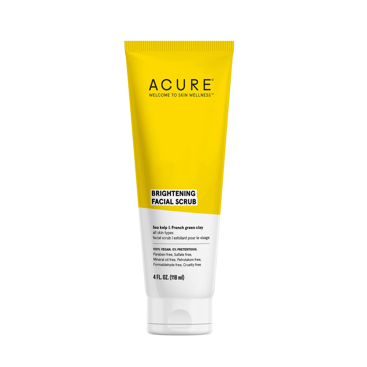 Acure Brightening Facial Scrub - 118ml