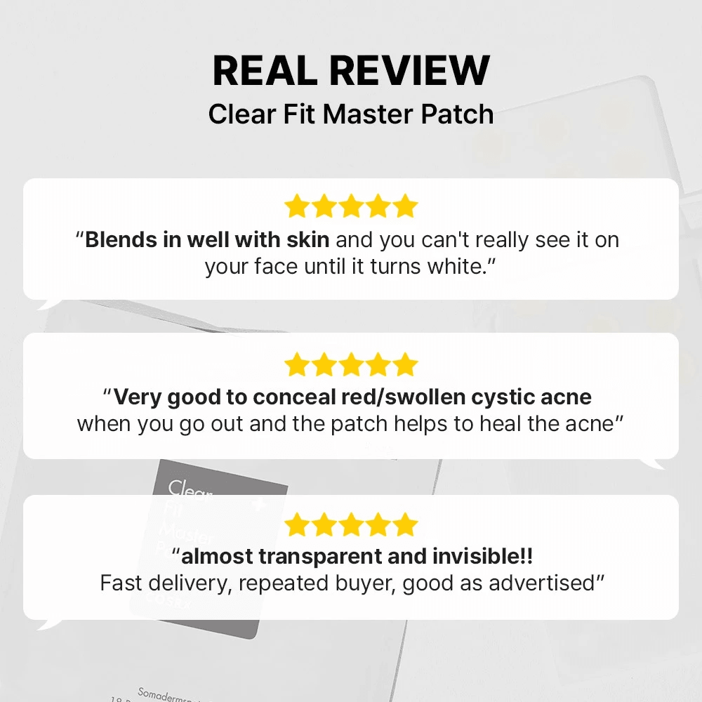 رقعة COSRX Clear Fit Master Patch - 18 رقعة