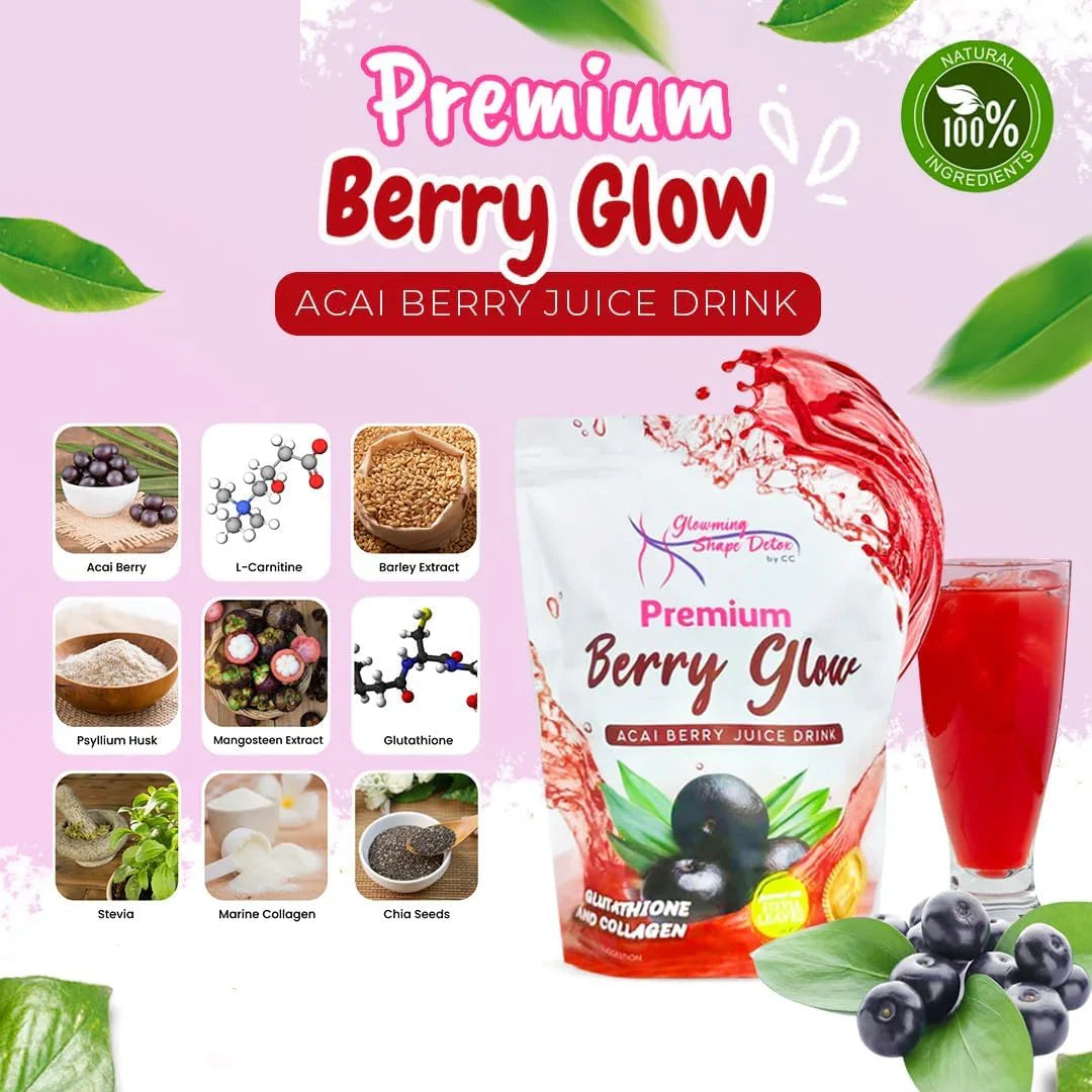 Premium Berry Glow Acai Berry Juice Drink - 200g