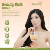 Dear Face Beauty Milk Premium Japanese Melon + Collagen Drink - 180g