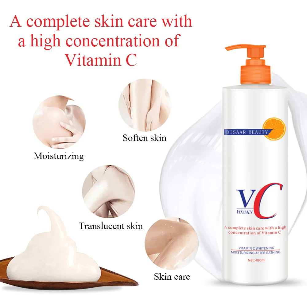 Disaar Vitamin C Whitening Body Lotion - 480ml