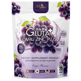 Manee Gluta+ Camu Zinc Plus Grape Flavour - 20 Sachets × 10g