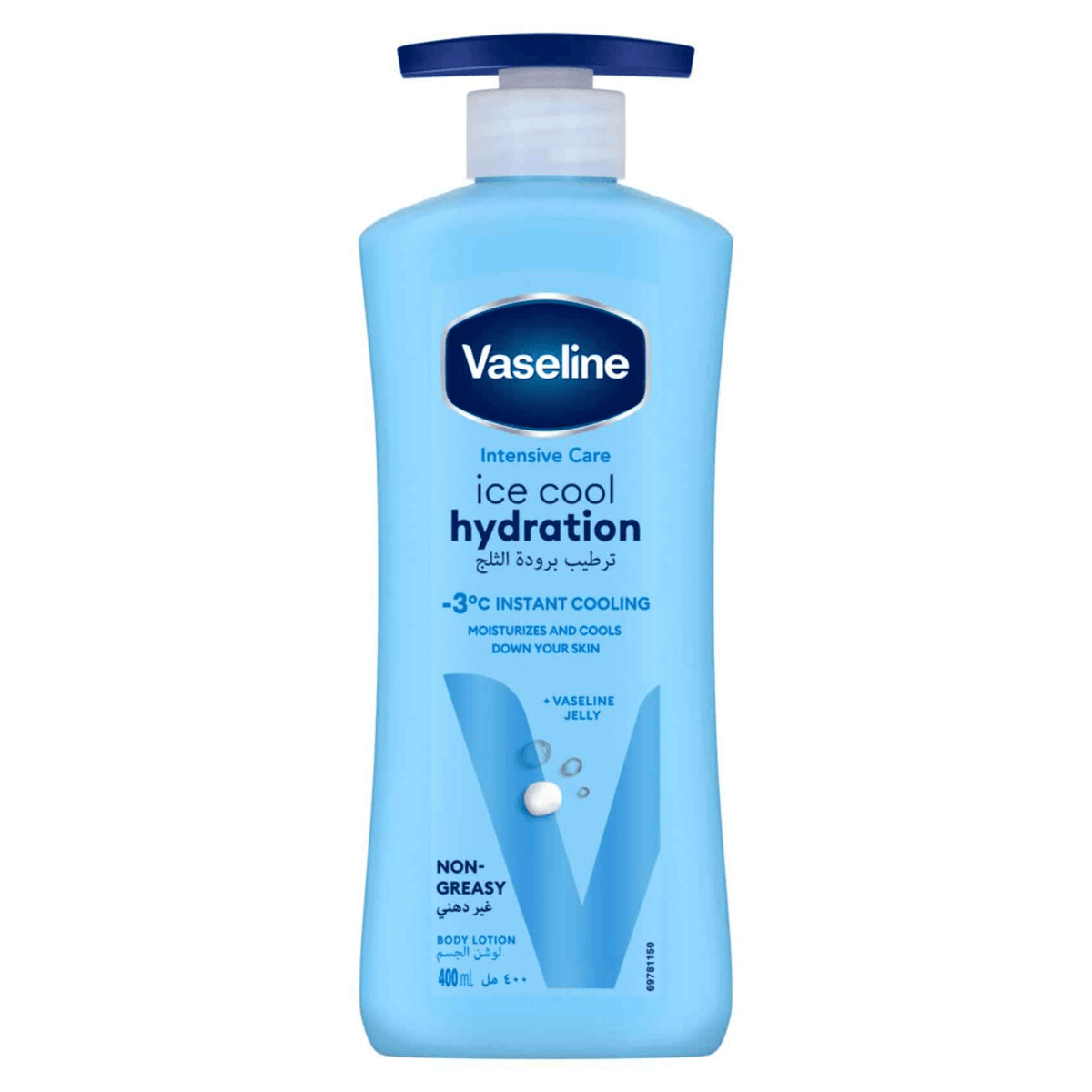 Vaseline Intensive Care Ice Cool Hydration Body Lotion - 400ml