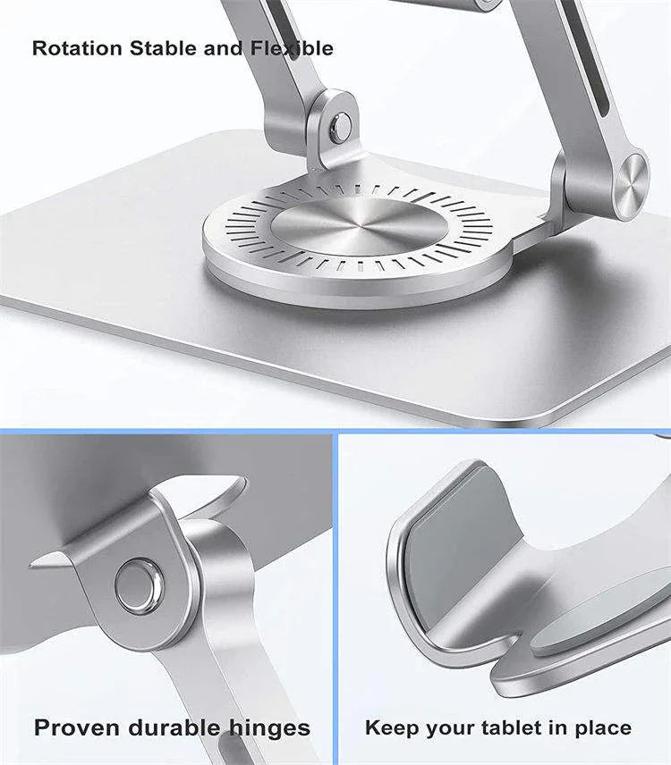 Folding Design 360 Degree Metal Tablet Computer Bracket - N02
