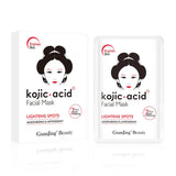 Guanjing Beauty Brighten Skin Kojic Acid Facial Mask - 25ml × 5Pcs