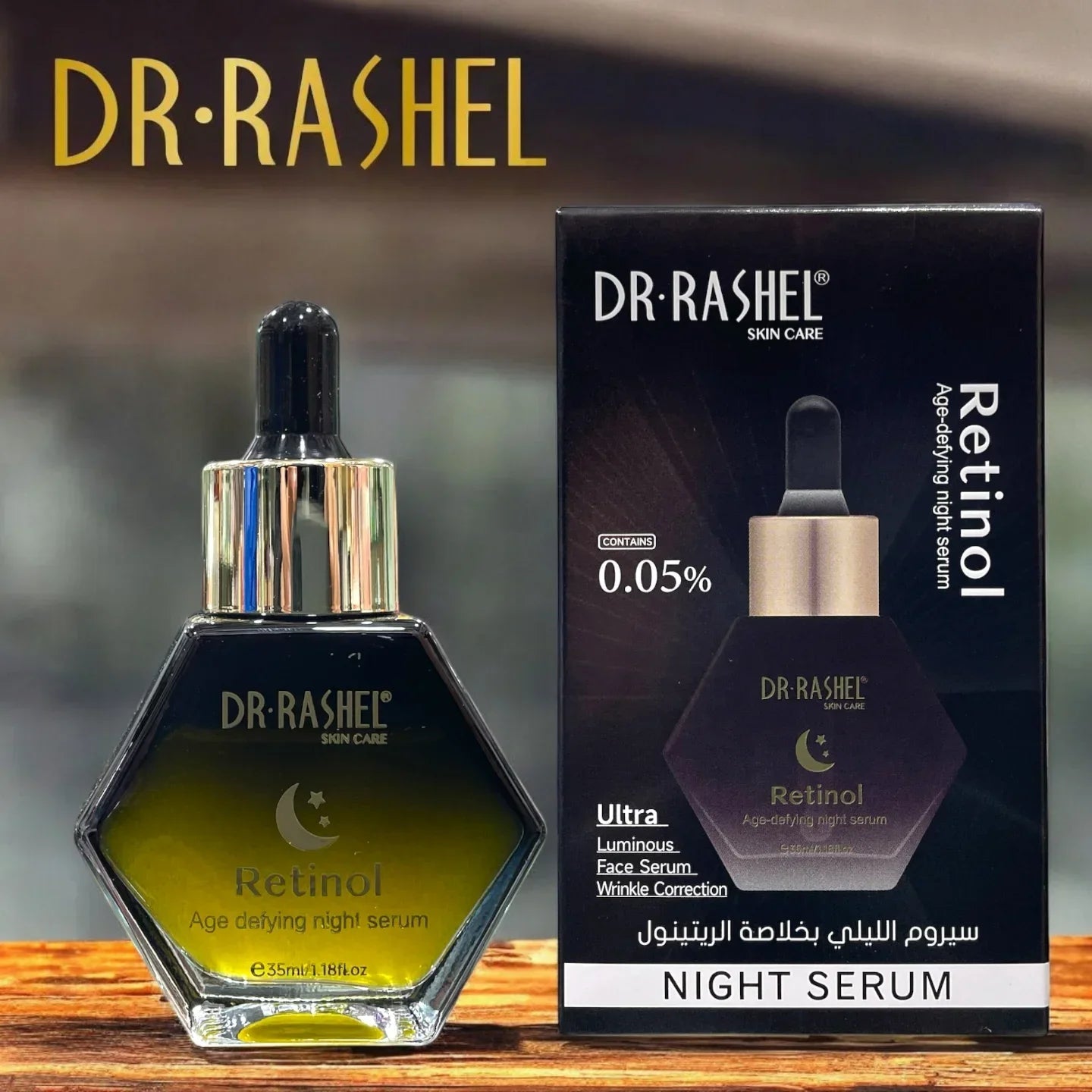 Dr.Rashel Retinol Age-Defying Night Serum - 35ml