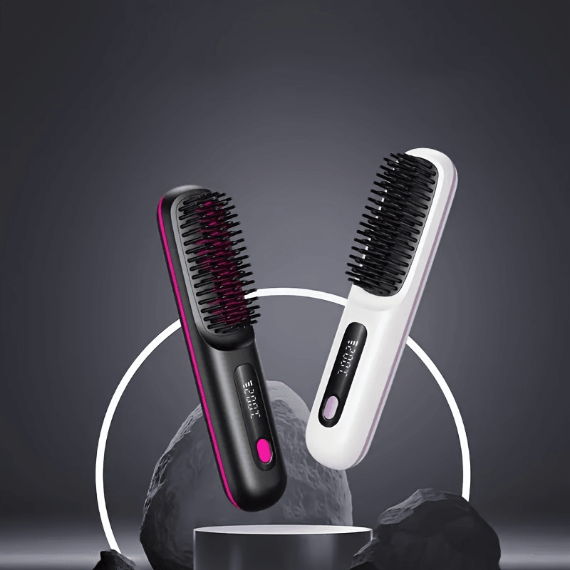 Portable Wireless Hair Straightener Comb - A6