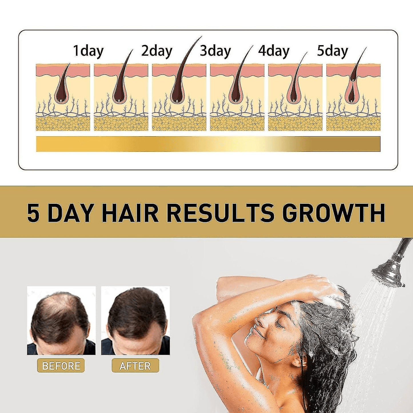 Diyating Hair Growth Sakura Japanese Shampoo & Conditioner Set - 300ml × 2Pcs