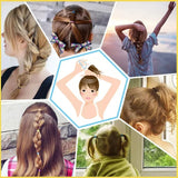 Mini Elastic Rubber Bands White Color KT-108-A