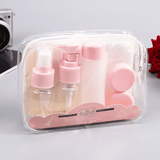 Cosmetic Bottles Kit Good For Travel Storage 5 Pcs Set - Small