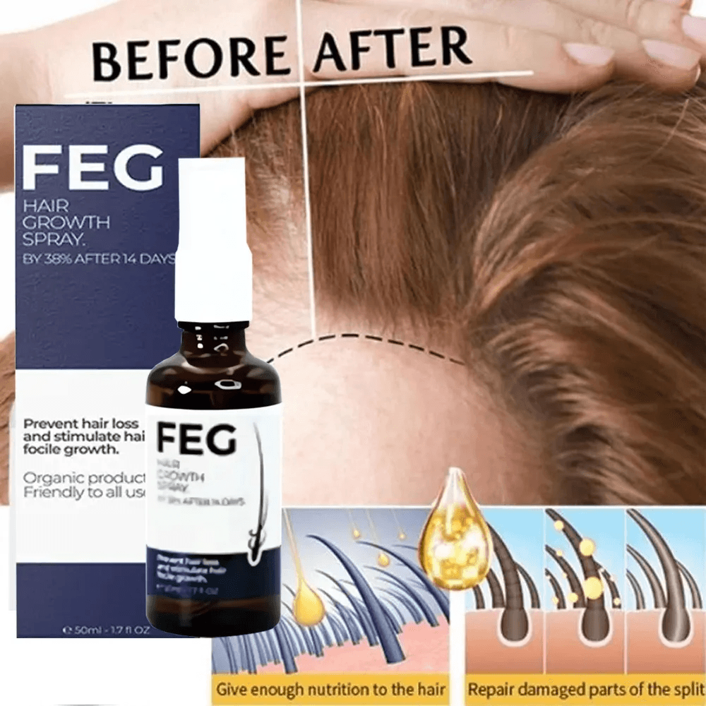 FEG Hair Growth Spray Prevent Hair Loss - 50ml