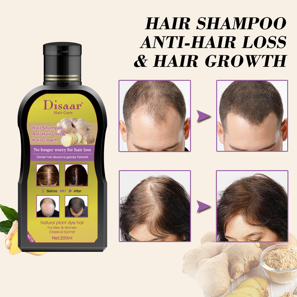 Disaar Anti Hair Loss & Hair Growth Shampoo + Oil - 200ml + 30g
