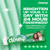 Closeup Triple Fresh Gel Toothpaste Menthol Fresh - 156g