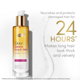 Dove Elastin Long & Thick Protective Nourishing Hair Oil - 95ml