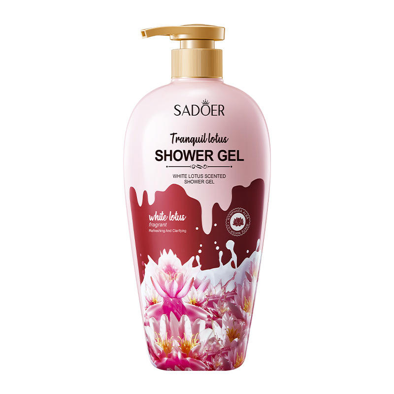 Sadoer White Lotus Scented Shower Gel- 1000ml