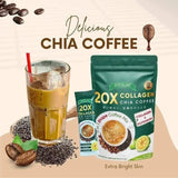 Fitgum 20X Collagen Chia Coffee Mix - Buy 2 Get 1