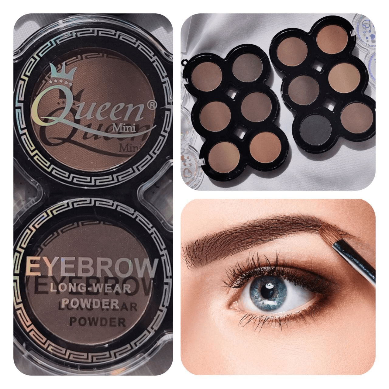 Mini Queen Eyebrow Long Wear Powder & Palette