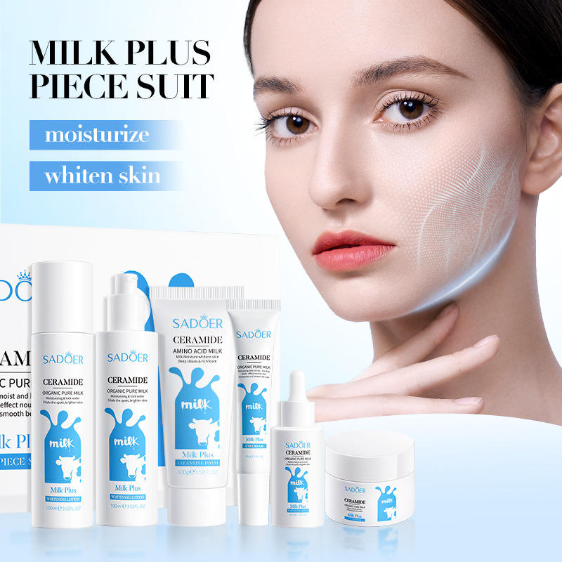 Sadoer Ceramide Organic Pure Milk Plus Set