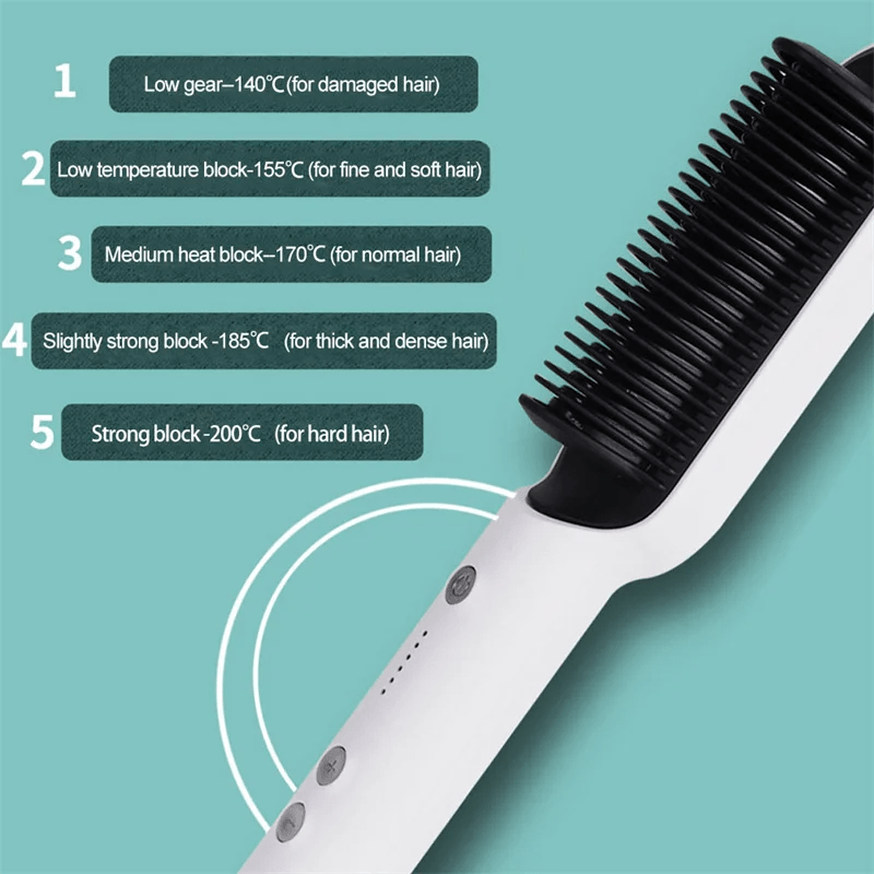 Multifunctional Hair Straightener Comb