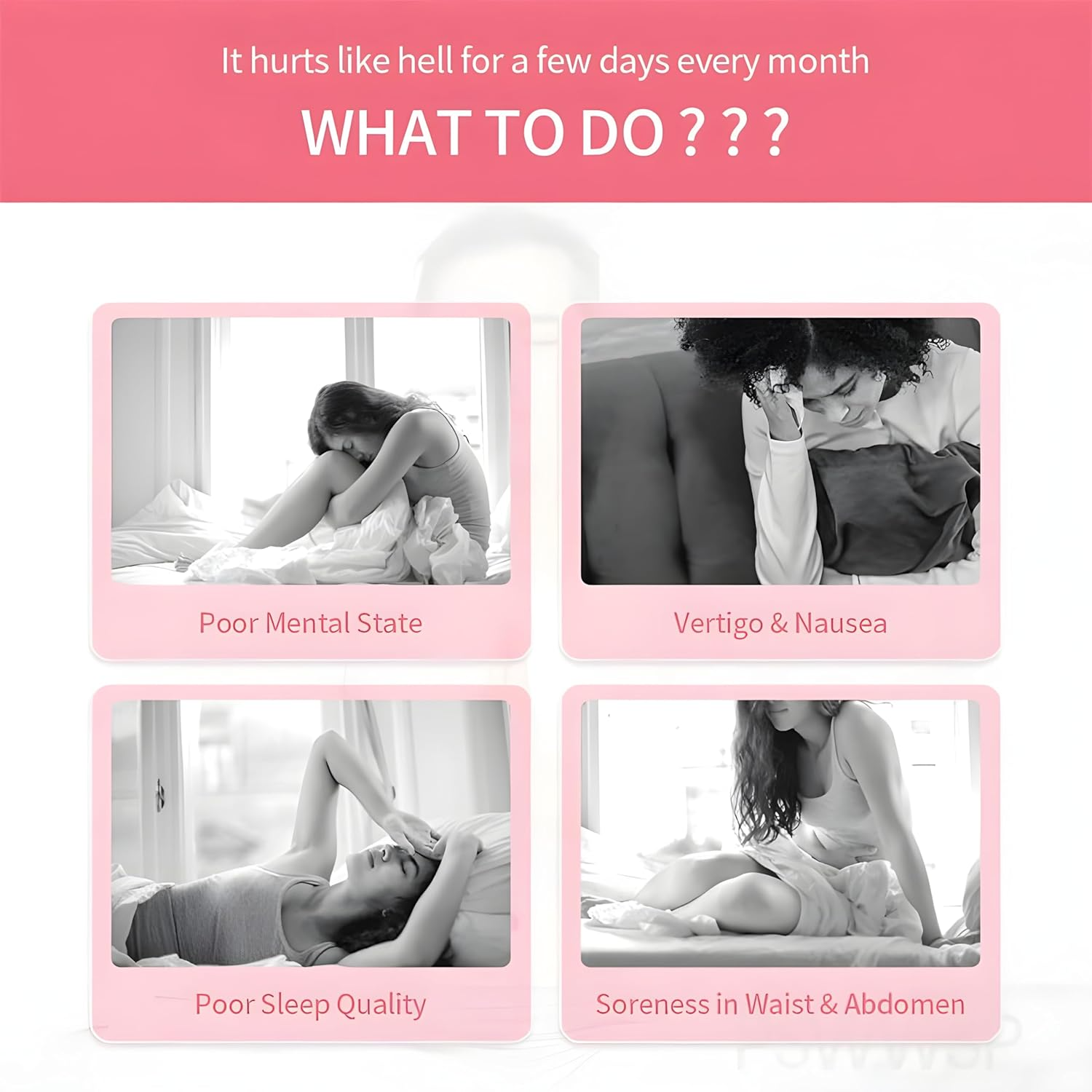 Women's Period Pain Relief Smart Warm Belt Relief Menstrual Cramps