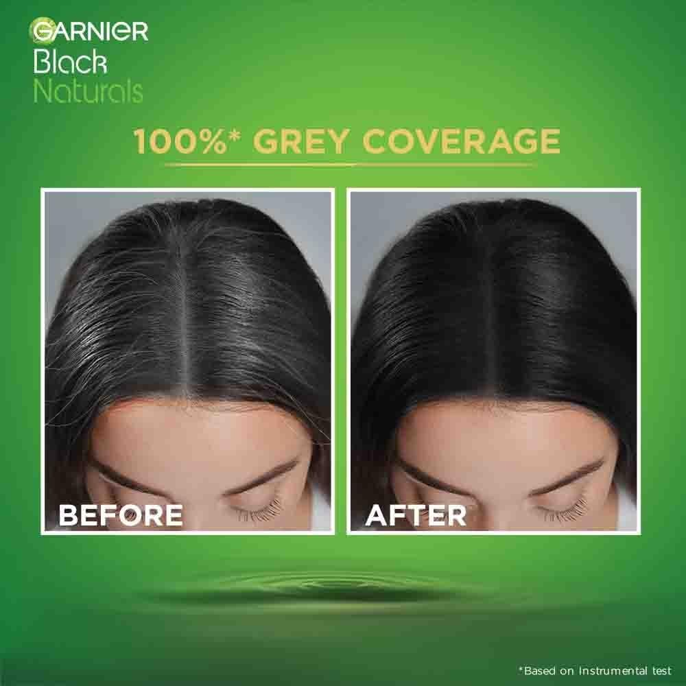 Garnier Black Naturals Hair Color Shade 2.0 Original Black - 20ml+20g