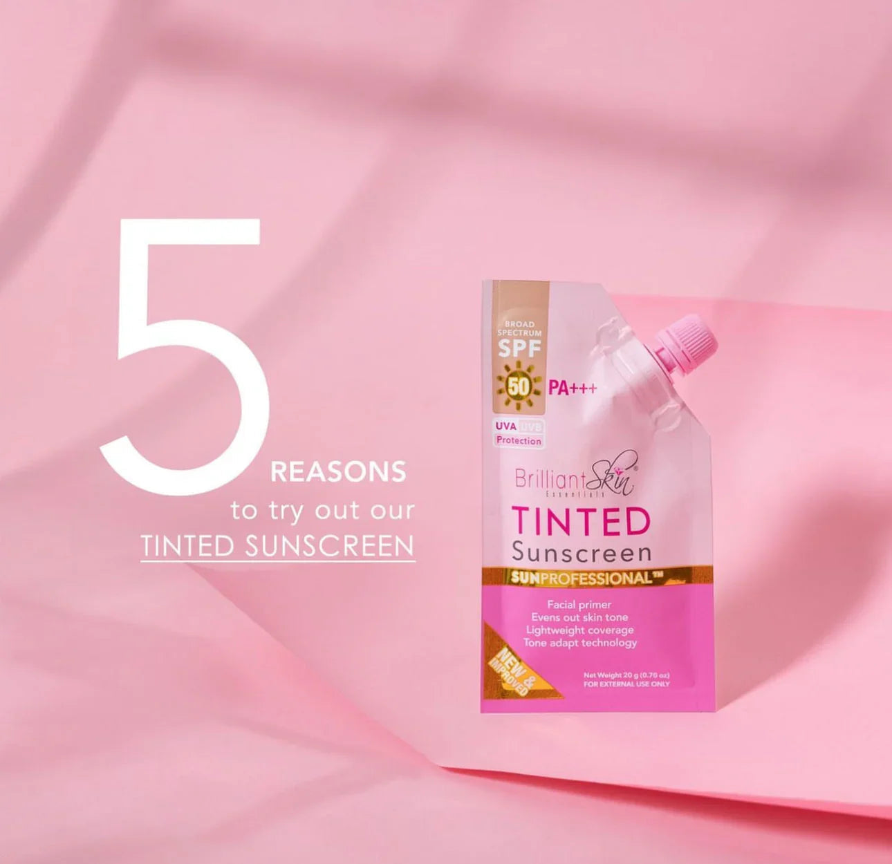 Brilliant Skin Tinted Sunscreen SPF50 PA++++ - 20g