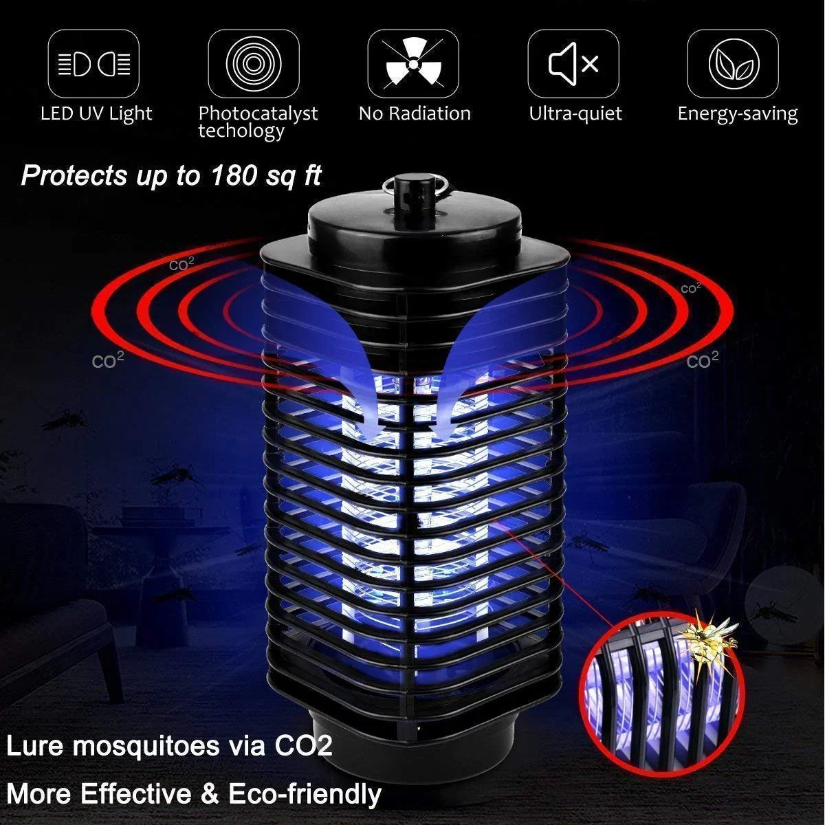 Electronical Anti-Mosquito Lamp LM-3B