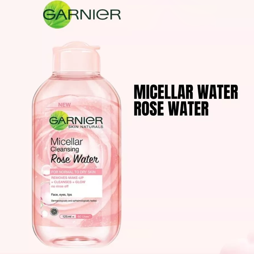 Garnier Micellar Cleansing Rose Water For Normal To Dry Skin - 125ml
