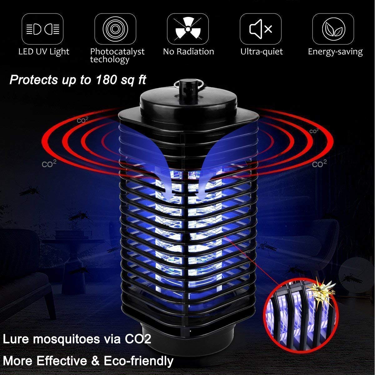 Electronical Anti-Mosquito Lamp BCT-3