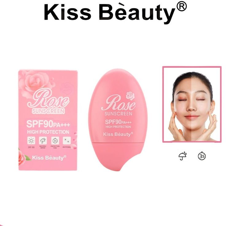 Kiss Beauty Rose Sunscreen SPF 90 PA+++ - 50ml
